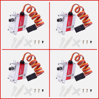 4PCS KST DS215MG V3.0 Digital Metal Gear Mini Servo Motor For 380 450 480 500 RC Helicopter