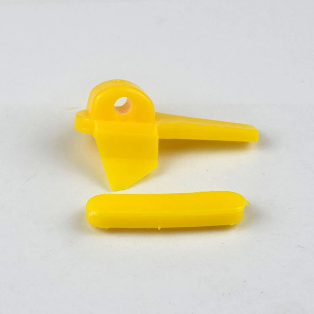 2x 53mm Yellow Wheel Protection Nylon Tire Changer Bird Head Pad Rim Protectors