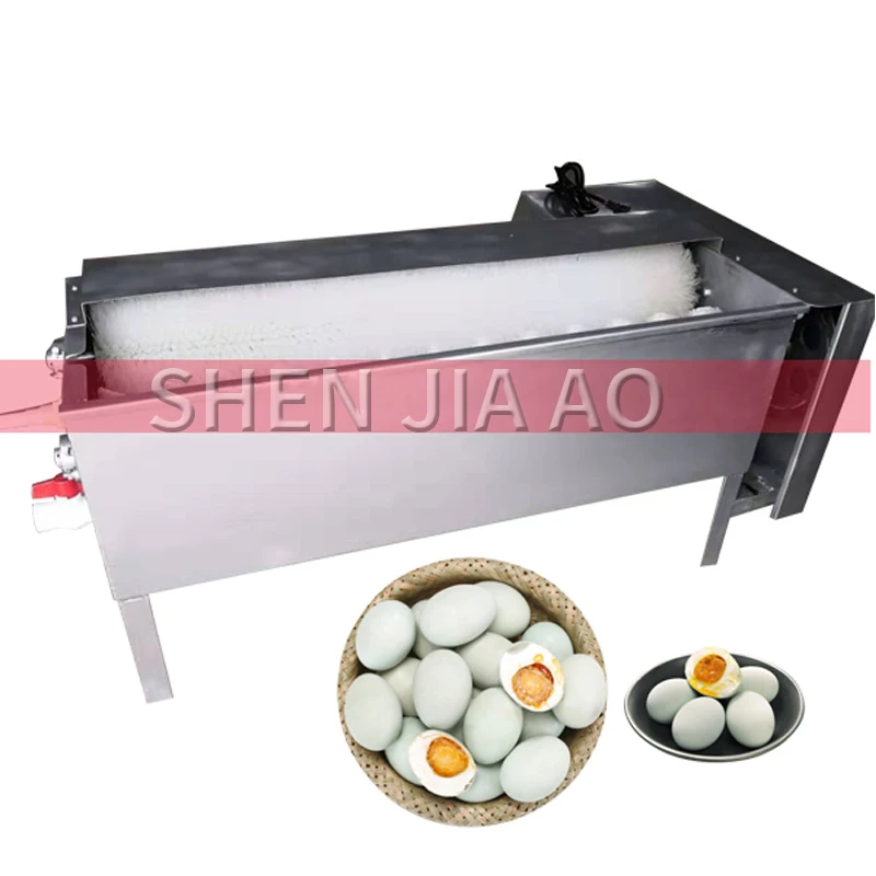 Egg washing machine, brush and egg washing machine, salted duck egg machine, egg washer, high efficiency egg cleaner 110v/220v