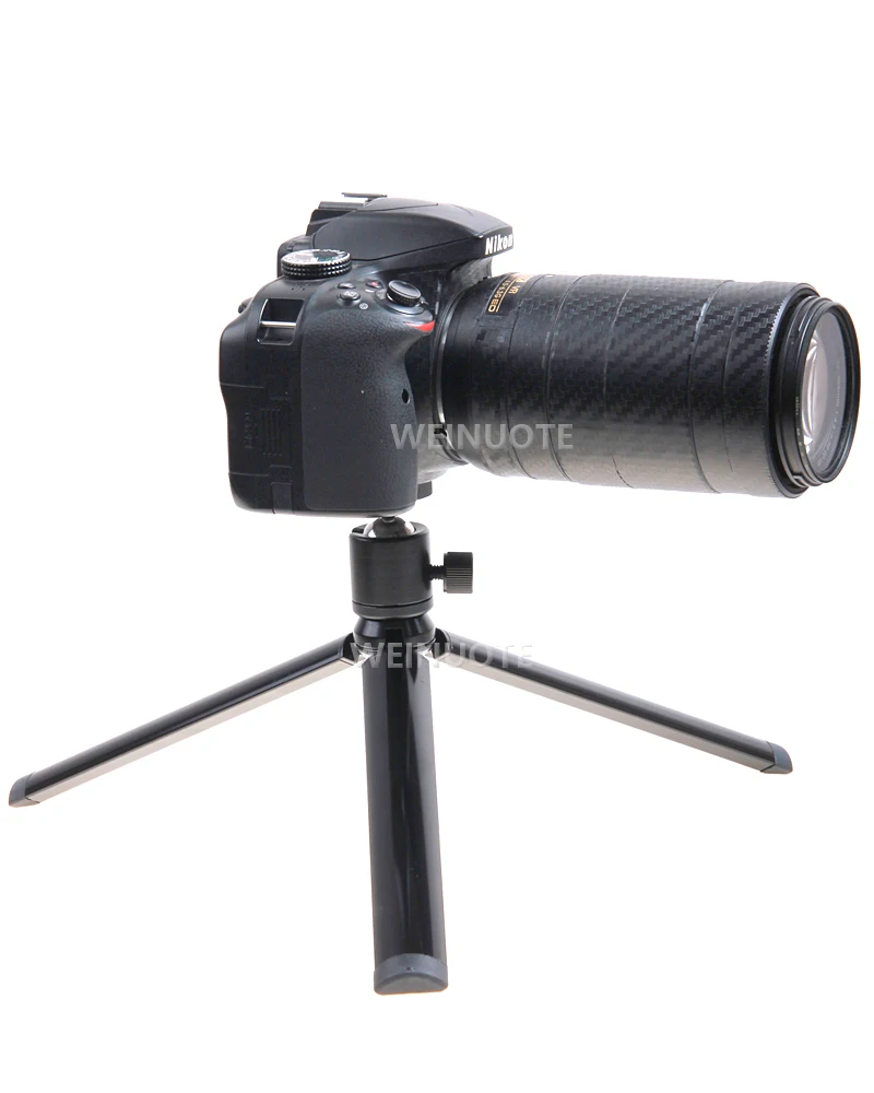 Trípode de cámara de aleación de aluminio, soporte de escritorio para cámara de teléfono, cámara de movimiento GoPro Sjcam, etc. varilla de extensión del estabilizador del teléfono