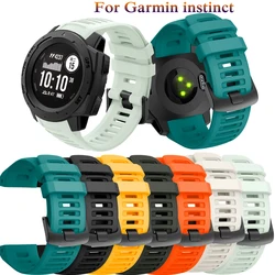 For Garmin Instinct Smart Watch Strap fashion soft Silicone Replacement Wrist bands Colorful Bracelet For Garmin Instinct Correa