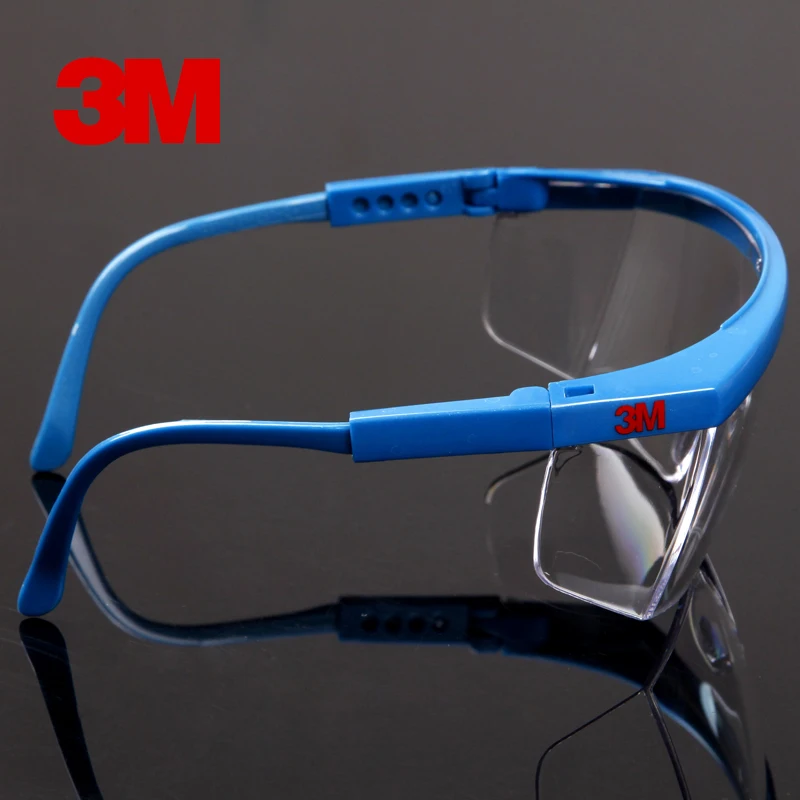 3M 1711 Genuine security 3M Safety Glasses Goggles Anti-wind Anti sand Anti Dust Resistant Transparent protective eyewear