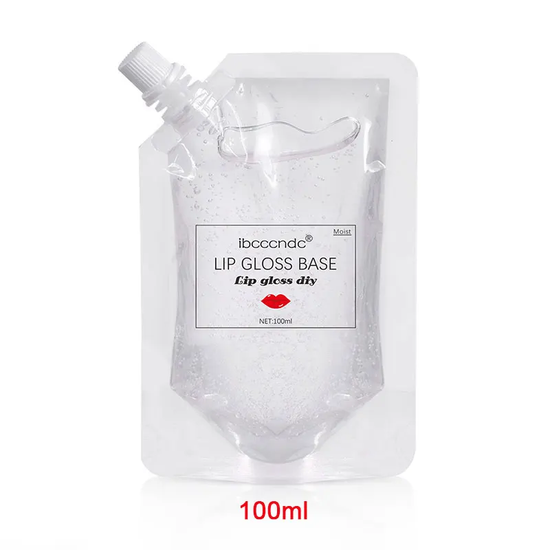 500ml Clear Lip Gloss Base Gel Lip Glaze Material Odorless Moisturizing Lipgloss Base for DIY Lip Gloss Wholesale