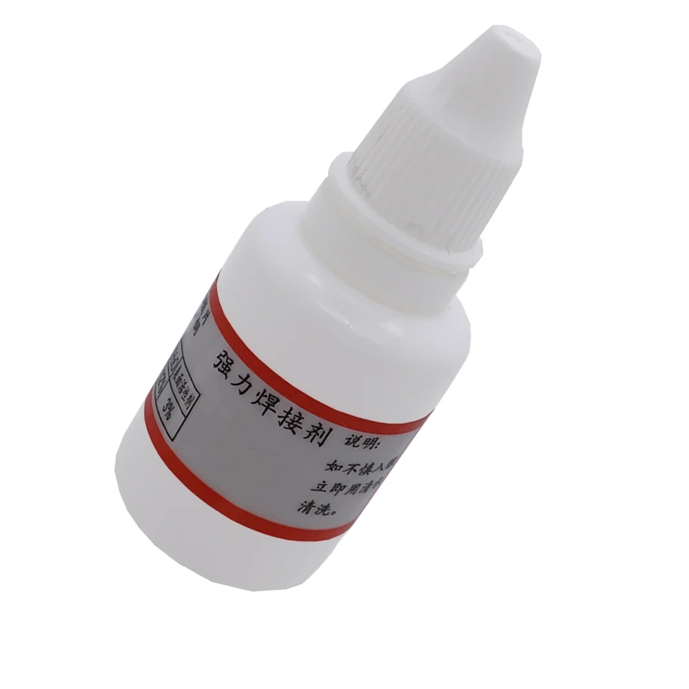 Agente de soldadura sin limpieza, 20ml, flujo de acero inoxidable, placa de acero blanco, batería de hierro, soldadura de flujo líquido, soldadores duraderos