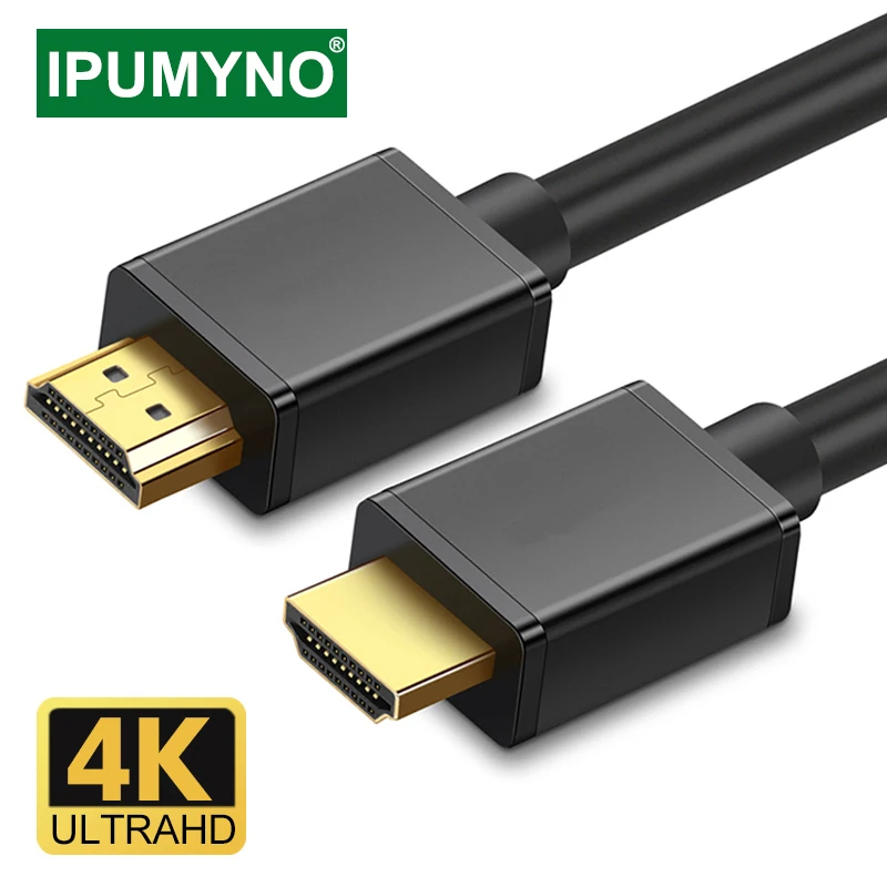 

HDMI-совместимый кабель 4K 1080P 60 Гц 2,0 Aux кабель для Xiaomi Apple TV Box Switch проектор ПК МОНИТОР ноутбук видеокабель