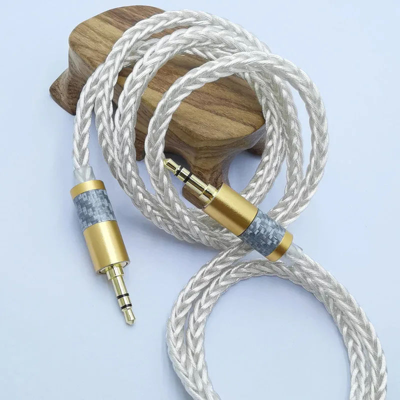 B8 Jack 3.5 Audio Cable 3.5mm Speaker Line Aux Cable for Phone  Car Headphone  Audio Jack Audio Cable For Amplifier DAP DA