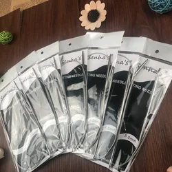 Free Shipping 120cm Stainless Steel Circular knitting needles set 7PCS/Set Size 2.0-5.0mm knitting needles Crafts