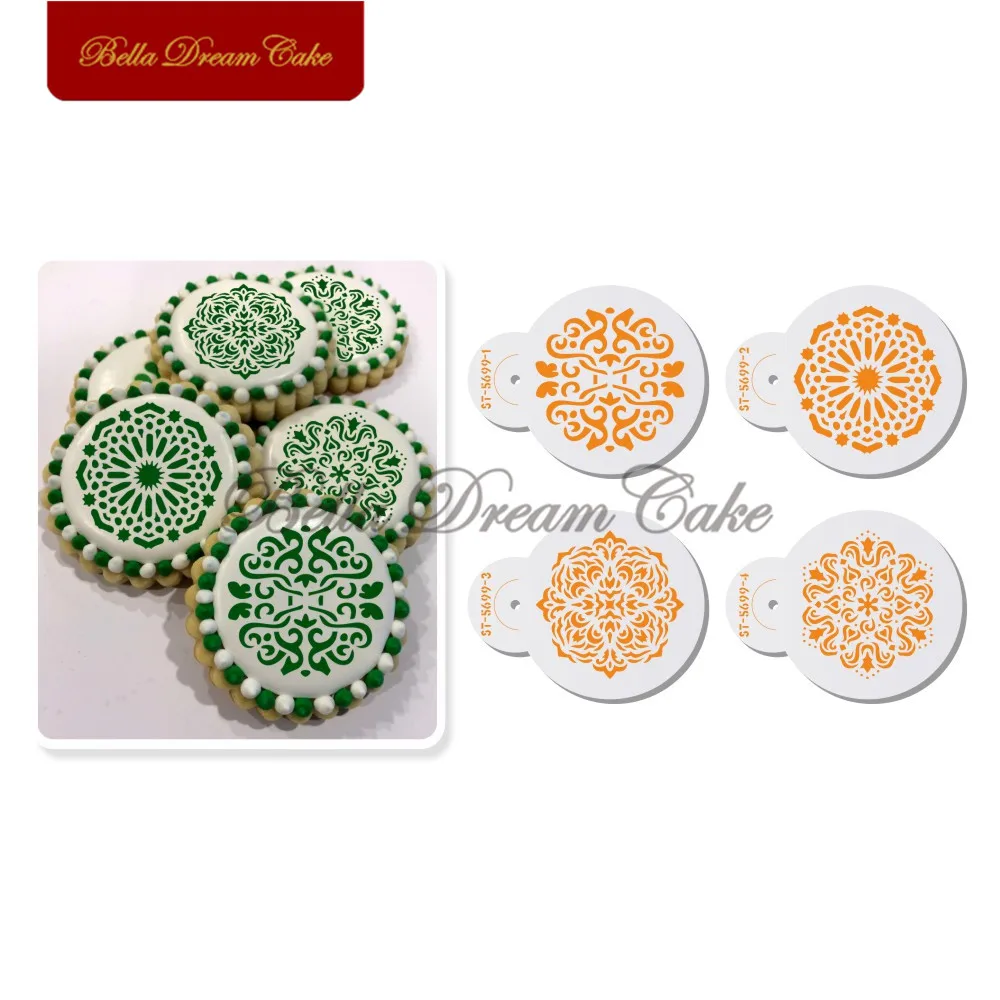 4Pc Flower Shape Co…