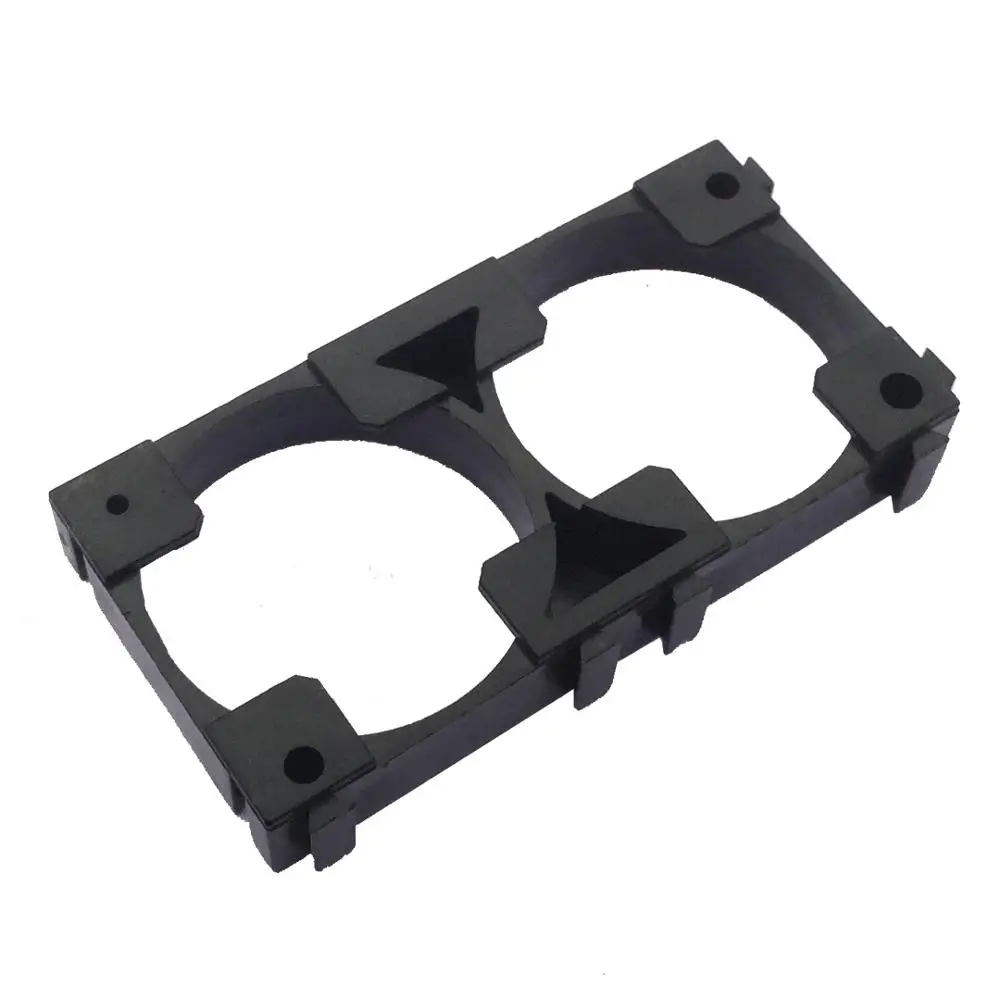 26650 Battery Holder 2 x 26650 Battery Holder Bracket Cell Safety Anti Vibration Plastic 26650 Brackets DIY