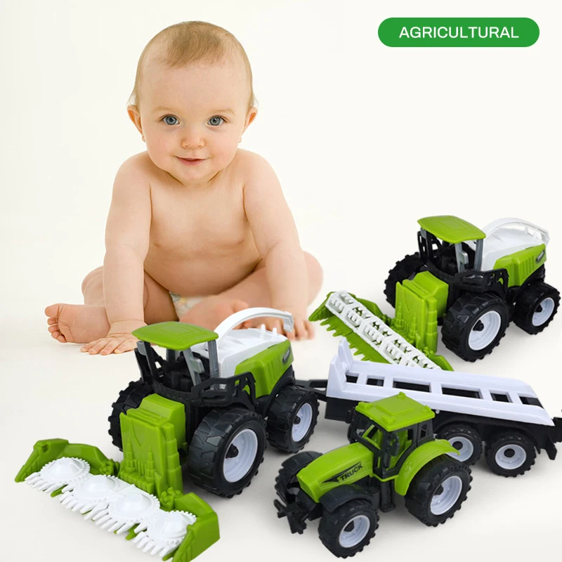 Set di camion giocattolo per bambini di grandi dimensioni carro armato per auto militare carro armato modello di ambulanza Set di auto per inerzia giocattolo educativo per veicoli giocattolo per bambini