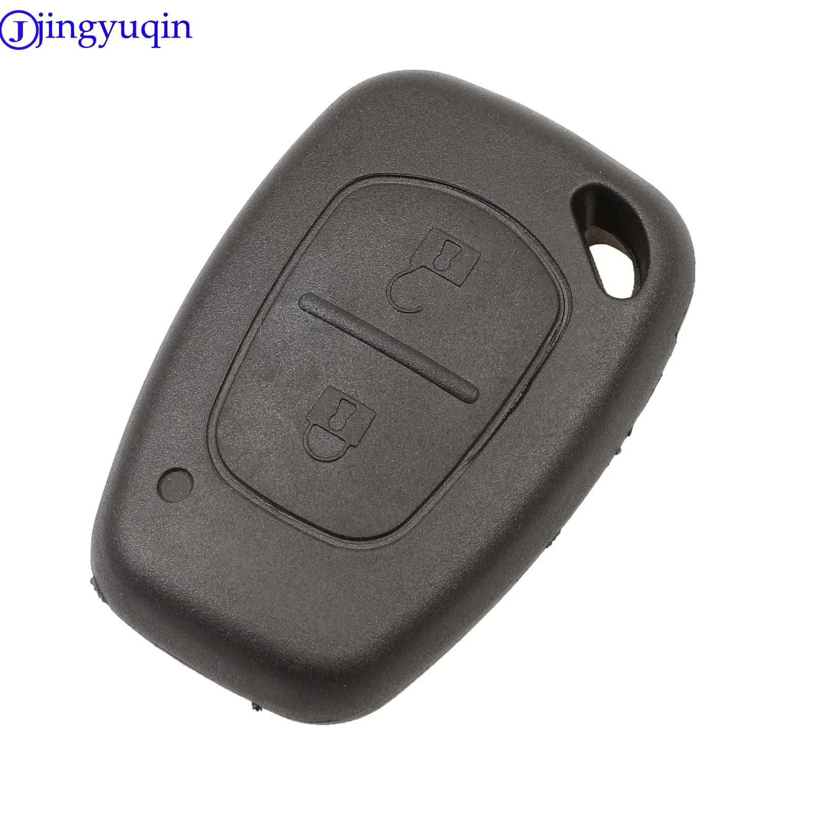 Jingyuqin-carcasa para llave de coche, carcasa para mando a distancia, 10ps, 2 botones, para Vauxhall/Opel Vivaro/ Renault Movano Trafic Renault Kangoo Blank