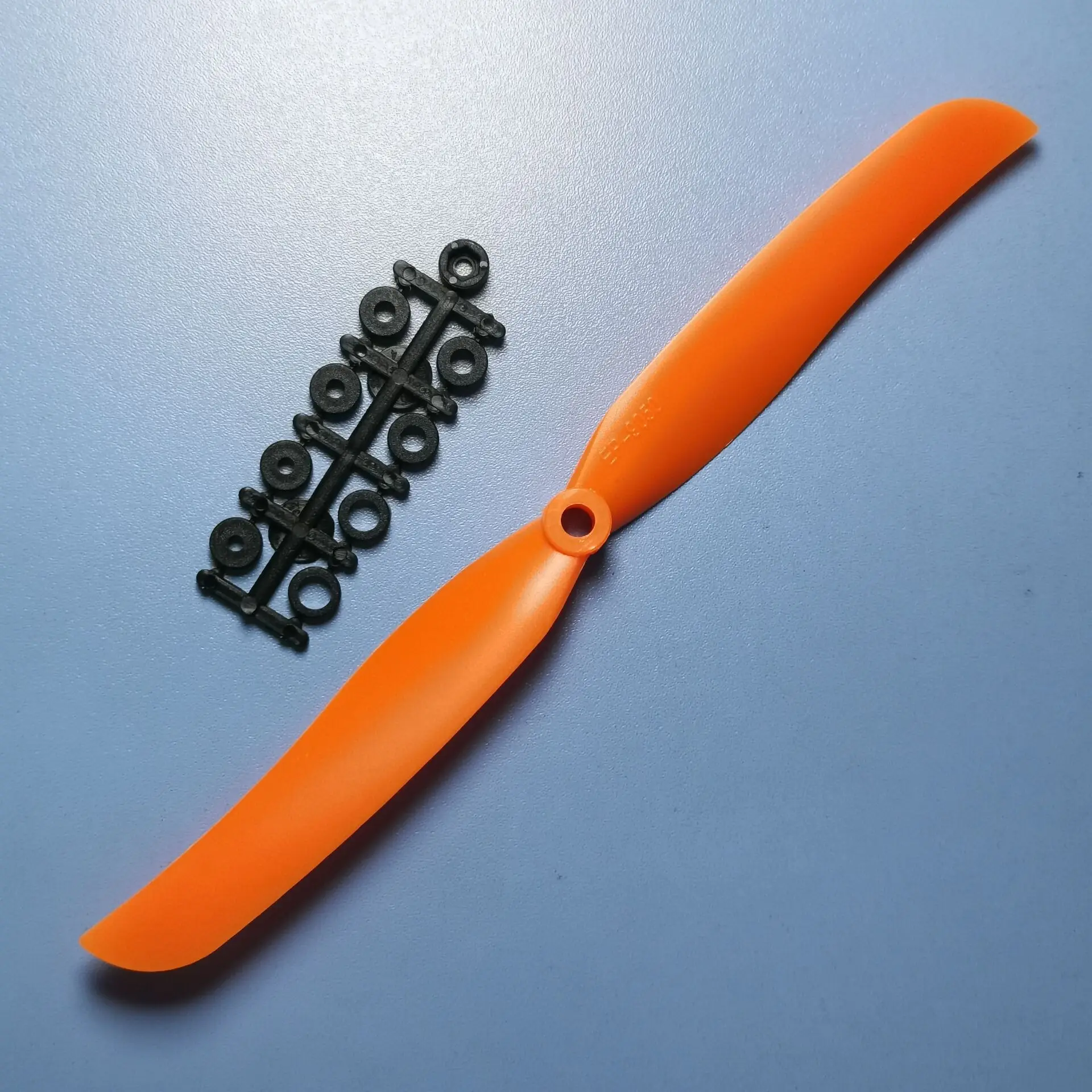 10 Pcs HY 2 Blade Propeller 5030 6030 7035 8040 8060 9050 1060 1160 Direct Drive High-Speed Pro Color Orange