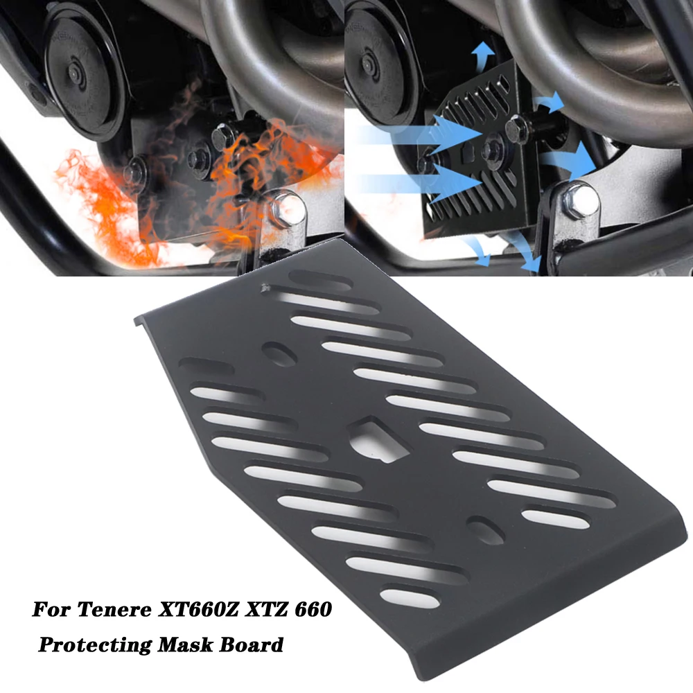 

For Yamaha Tenere XT660Z XTZ 660 All years Motorcycle Regulator Rectifier Guard Protector Cover Protecting Mask Board Baffle