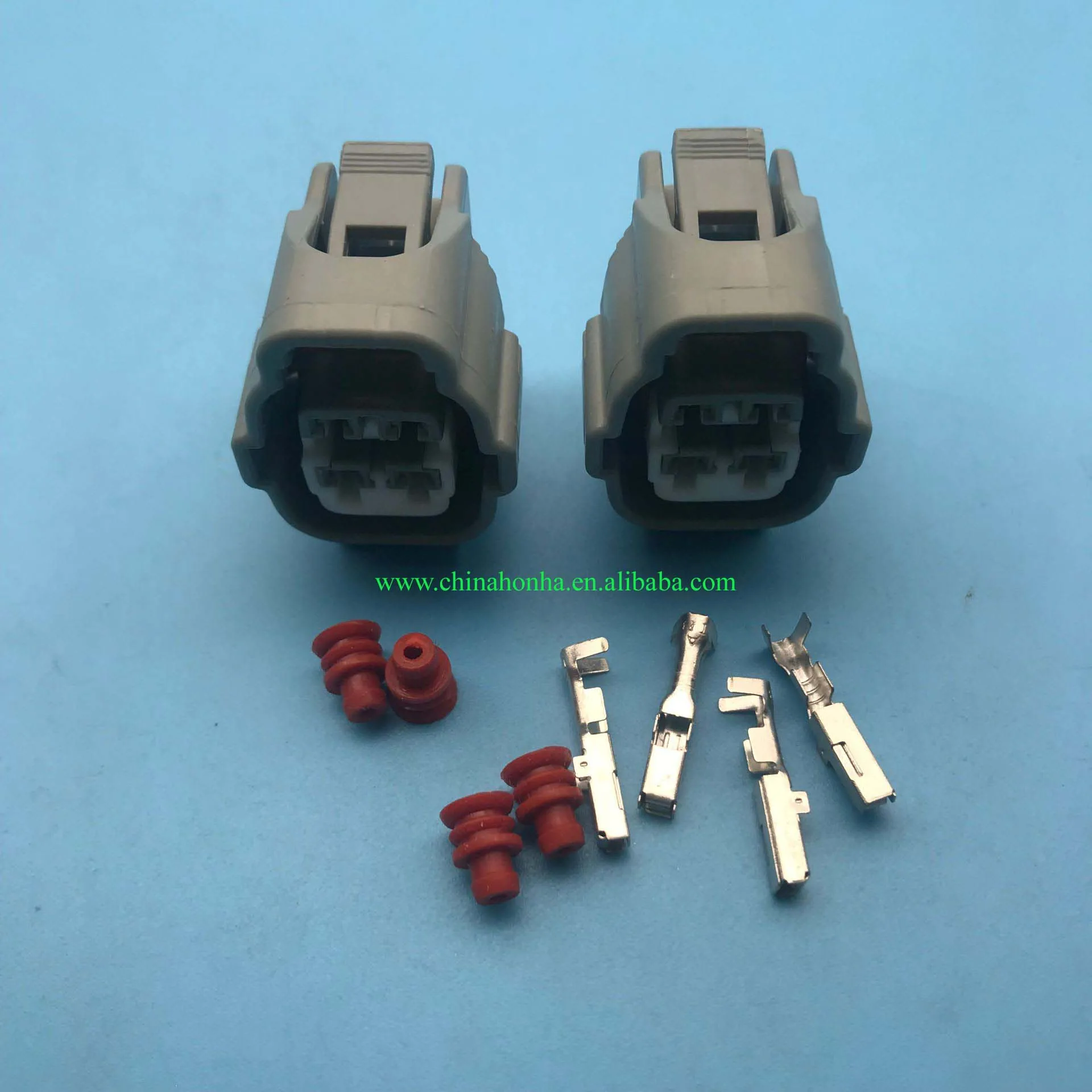 

7283-7040-10 4 pin 2.2mm female Oxygen sensor plug electric wiring harness cable connector