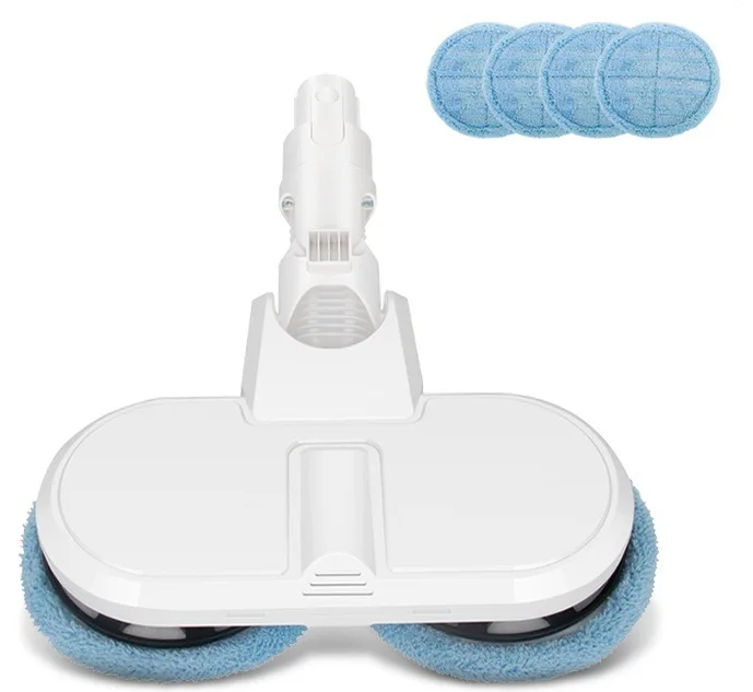 Cabezal de fregona eléctrica, cepillo para suelo, cabezal de cepillo húmedo y seco, succión para aspiradora Dreame V8/V9/V10/V11