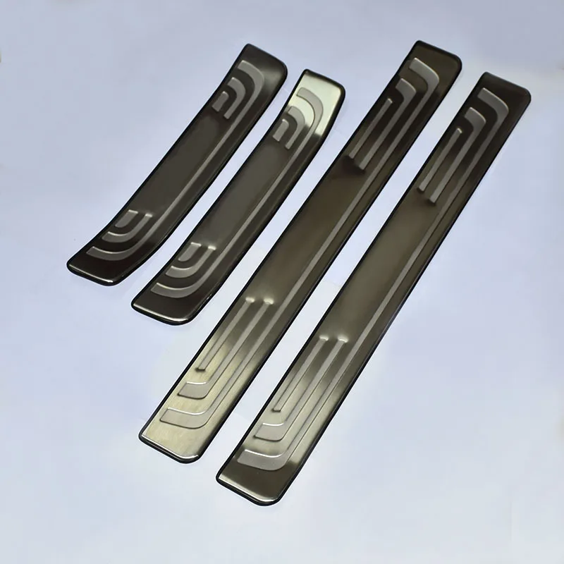 car styling Car Accessories 4PCS Stainless Steel Door Sill led Plate Welcome Pedal For Honda CRV 2012 2013 2014 2015 2016