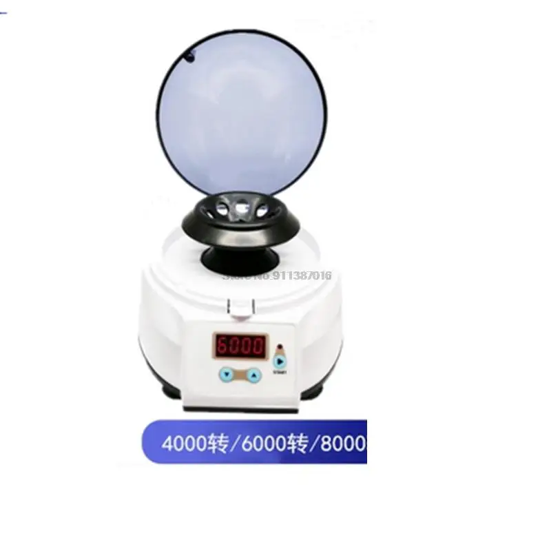 

1pc 4000- 8000Rpm High Speed Electric Microcentrifuge Mini Medical Laboratory Micro Centrifuge 0.2ml 0.5ml 1.5ml 2.0ml 220V/110V