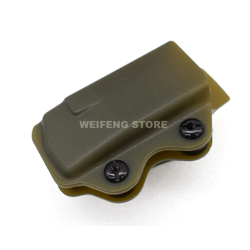 Funda IWB Kydex Glock 17/22/23 – Portacargador táctico negro oculta - imagen 4