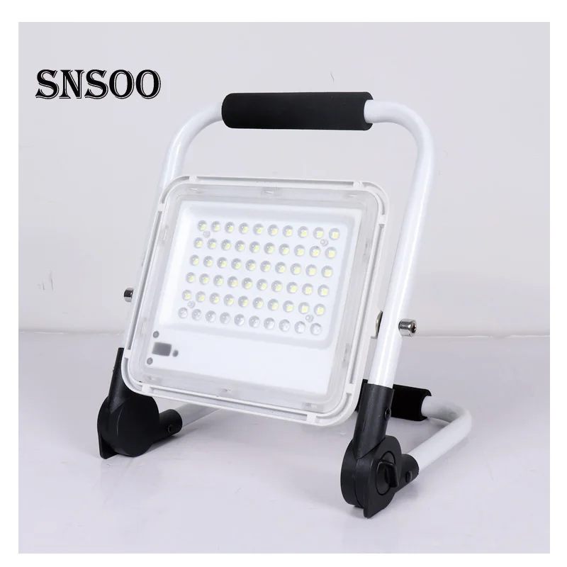 

100w 150w 200w Led flood light IP65 portable widely use rechargeable charging LED emergency work camping light