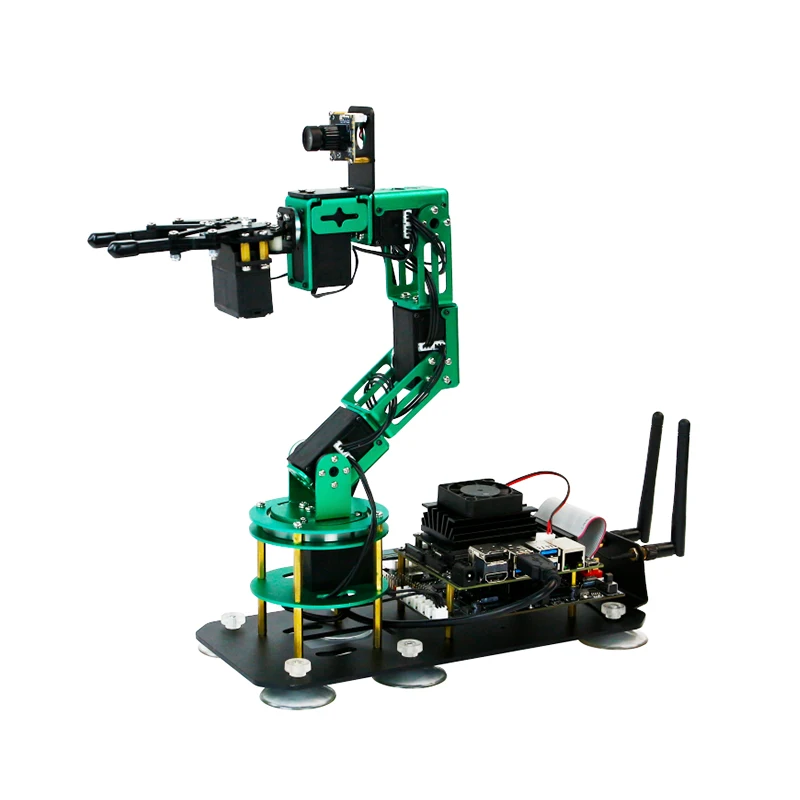 

Yahboom 6DOF Pytron Programming Camera And Robot 2in 1 AI Robotic DOFBOT For Nvidia Jetson Nano B01 And Raspberry Pi