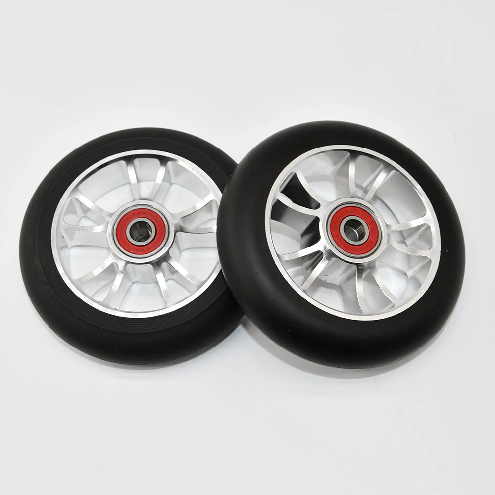 Replacement Stunt Scooter Wheels, ABEC-9 Bearing 88A Pro Scooter Wheels, 100mm, 2Pcs