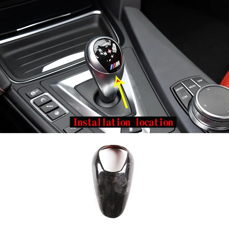 

Для M3 M4 F80 F82 2014-2018 углеродное волокно полностью кованые композитные автомобильные наклейки на раму переключения передач автомобильные аксессуары