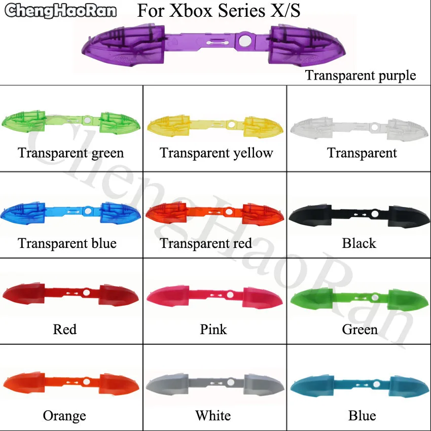 

ChengHaoRan For XBOX Series S X Controller Replacement New 14 colors LB RB Bumpers Triggers Buttons Accessories