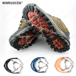 Ice Non Slip Snow Shoe Spikes Grips Cleats Crampons Winter Climbing Safety Tool Anti Slip Shoes Cover outdoor crampones