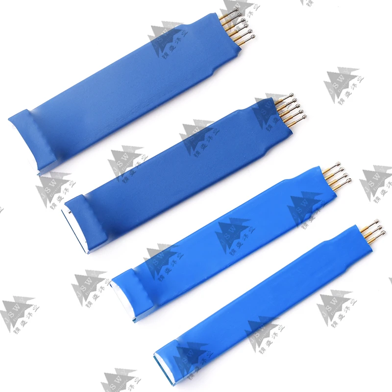 2.0mm 2.54mm 3P/5P/4P/6P STM32 programming probe module programming STM8 pogo pin XH2.54 socket 20mm DuPont cable DIY test