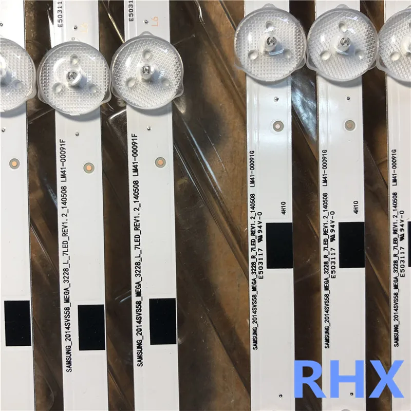 24piece = 2lot FOR SAM SUNG_2014SVS58_MEGA_3228_L_7LED_REV1.2_140508 LM41-00091F 100% NEW