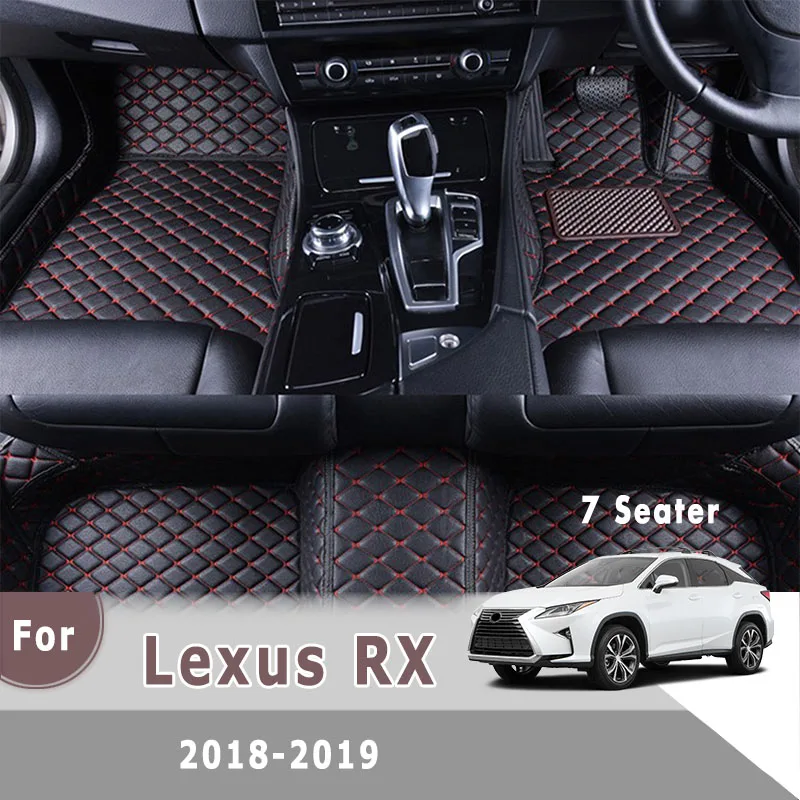 

RHD Car Carpets For Lexus RX 2019 2018 (7 Seats) Car Floor Mats Custom Auto Interior Cover Accessories Automobiles Foot Pads