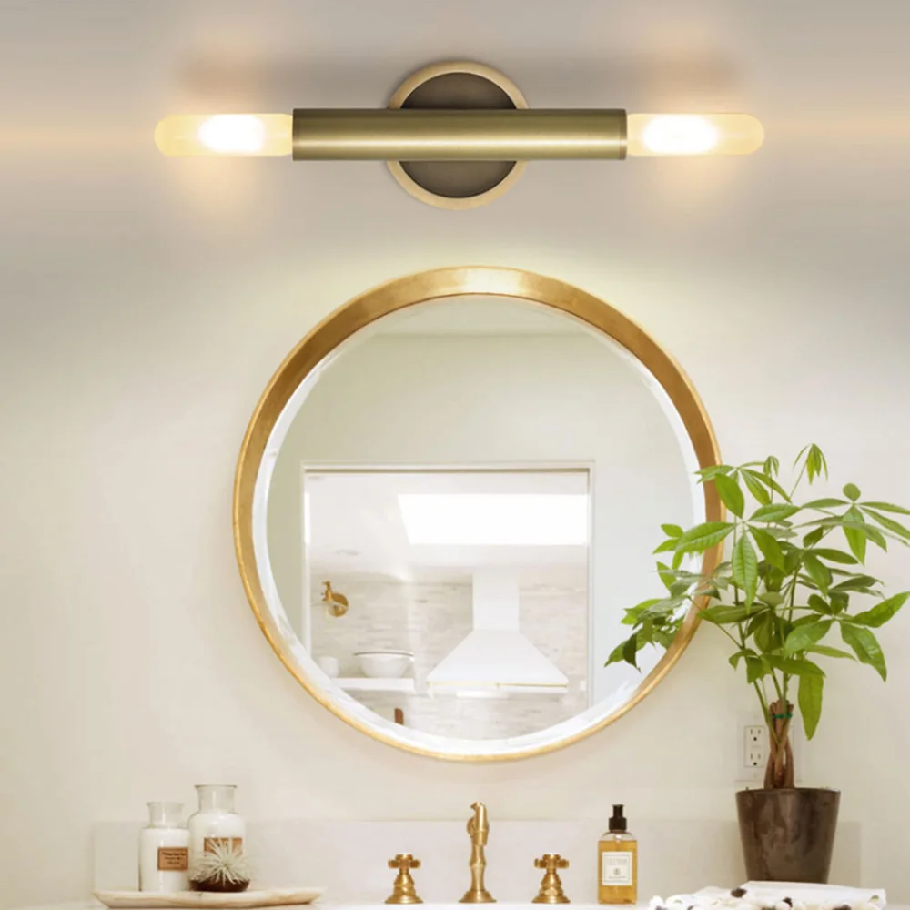 Le Pentagone Sconce post modern up down wall light Nordic wall lamp gold for bedside hotel vintage home interior decoration lamp image 4