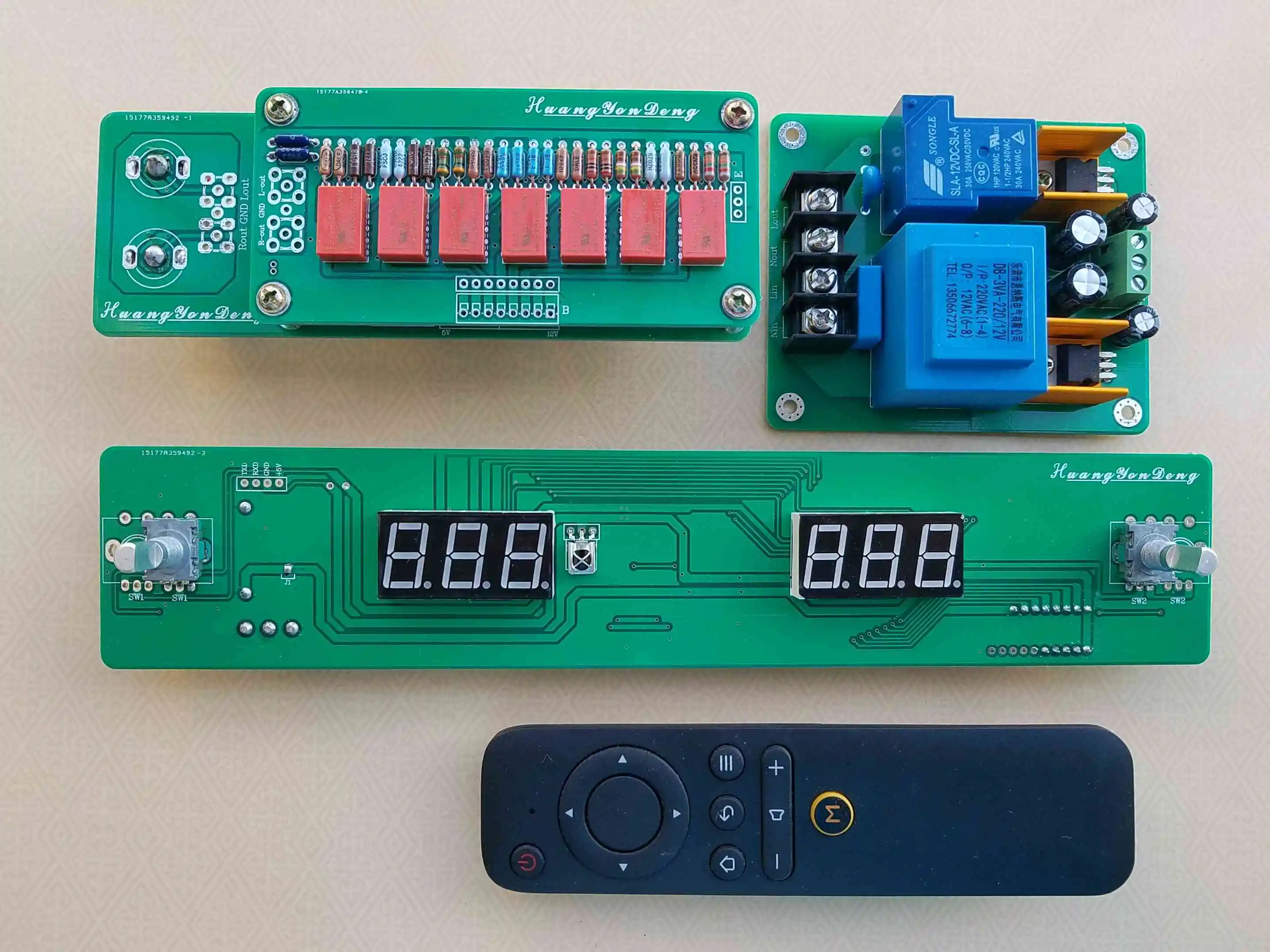 Gaowen Chassis Relay Remote Control Volume Control Board