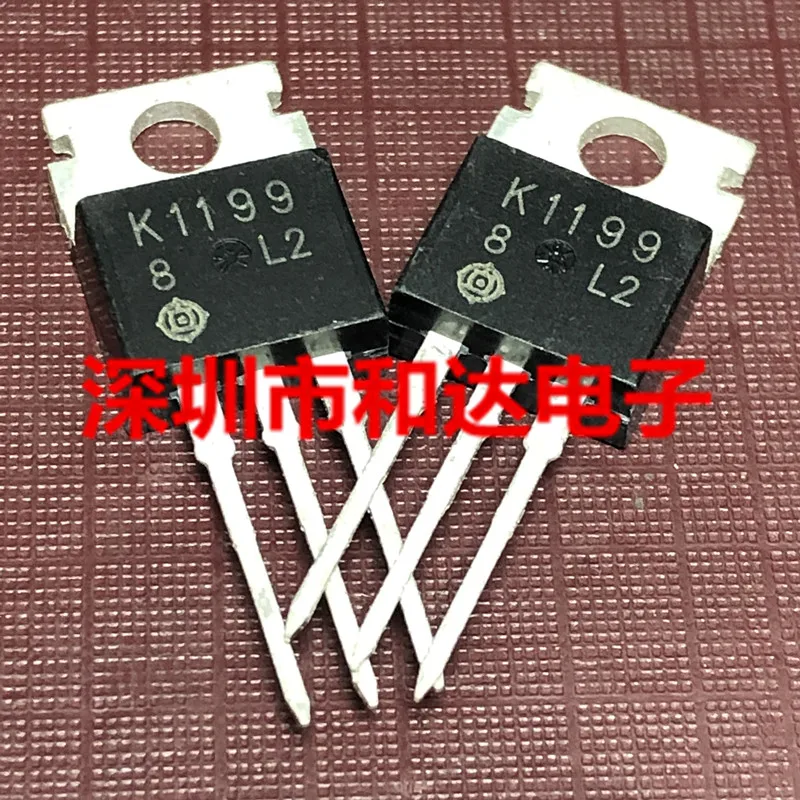 10pcs 2SK1199 K1199 TO-220 900V 2A