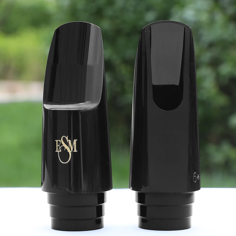 

German ESM original Eb alto sax and Bb soprano tenor Baritone Hard Rubber classical mouthpiece