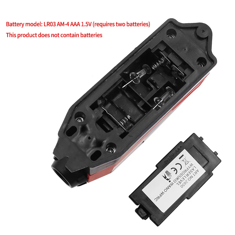 Mini vertical bubble level, laser level laser guided horizontal line measurement tool