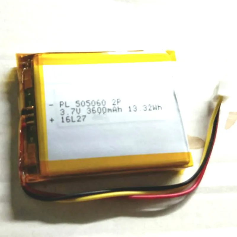 

Stonering 3600mAh PL505060 Battery with Plug for GPS MP3 MP4