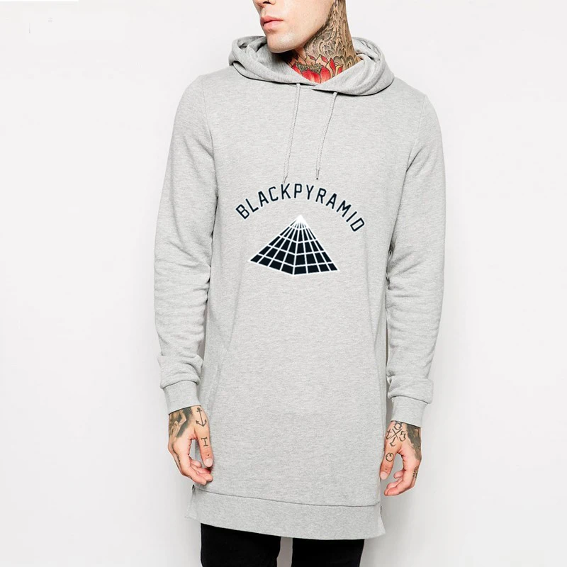 Brand Chris Brown Extand Hoodies Men Women Black Pyramid Hip Hop Hooded Sweatshirt O-Neck Side Zipper Hoodie 424 Long Sleeves