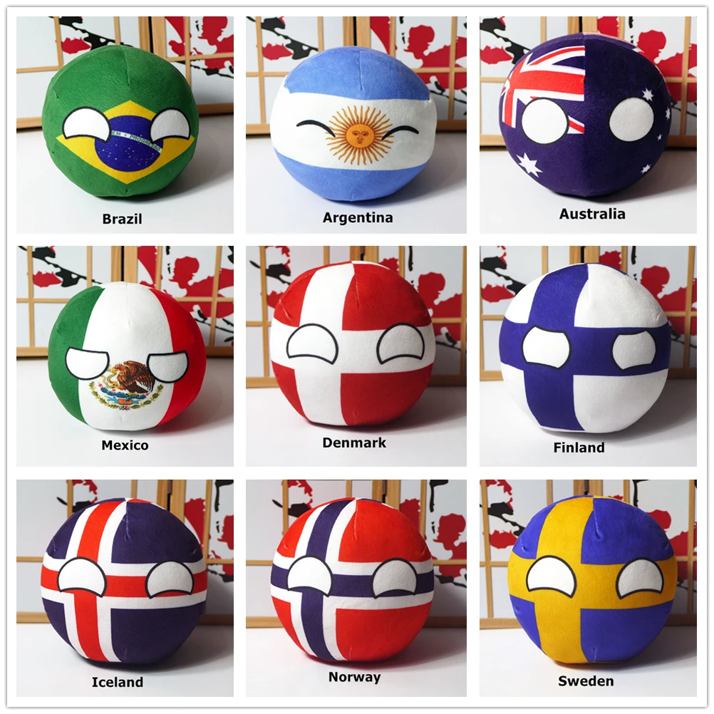 ポーランドボール ぬいぐるみ 11個セット ポーランド ボール ぬいぐるみ-AliExpress