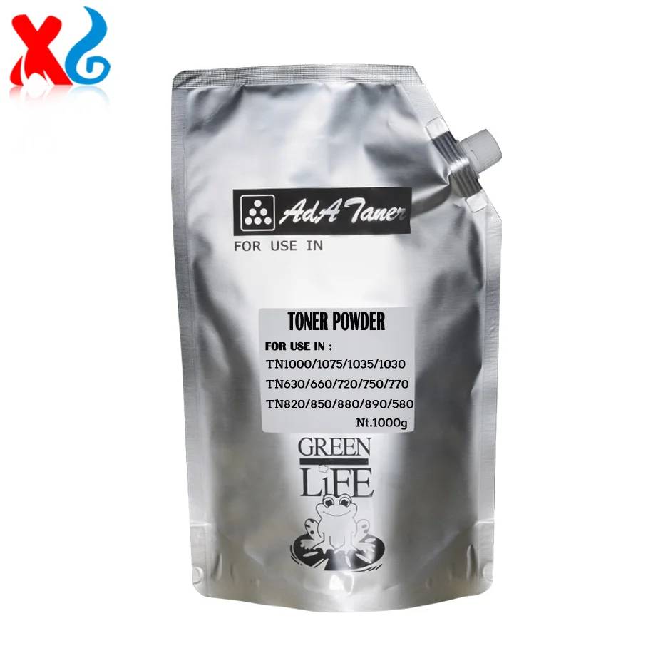 1000g Universal Refill Toner Powder For Brother 350 360 450 750 2420 420 1000 1030 1075 1035 720 2220 2410 TN1000 TN2000 TN2420