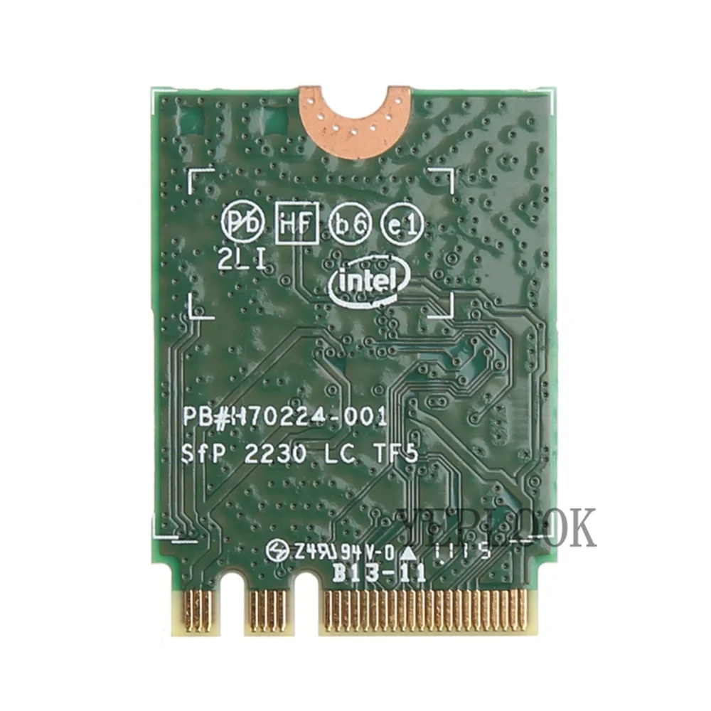 WIFI Card AC8260 8260NGW 8260AC Wireless AC 8260 867Mbps Bluetooth 4.2 Dual Band 2.4+5GHz NGFF M.2 802.11ac for Dell laptops