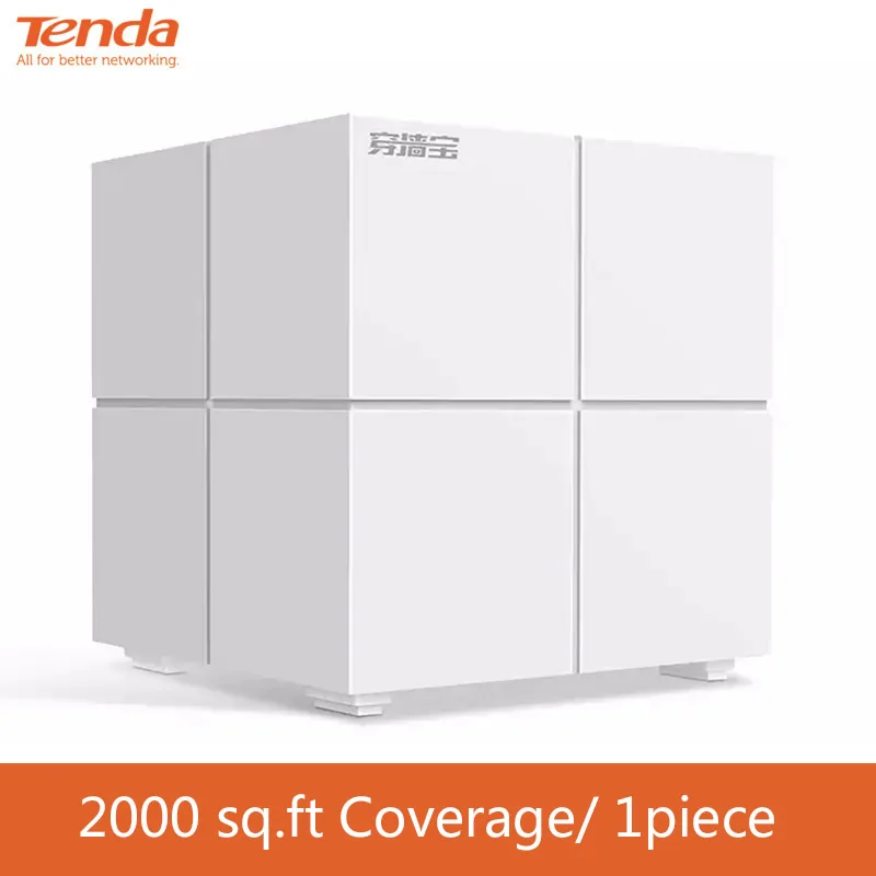 Tenda MW6 Nova – système Wi-Fi 5G, 11AC, 2.4/5.0GHz, routeur et répéteur, gestion à distance via application, maille, pour toute la maison