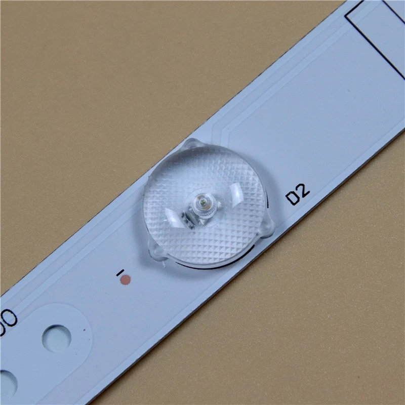 LED Backlight Strip para TV, Full Array Bar, Kit Matrix, Lens Bands Lâmpadas, RDL490FY, 49in, 5800-W49001-1P00, RDL490FY