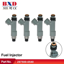 High Quality 4PCS Fuel Injector Nozzle 297500-0540 2975000540 For Suzuki Swift Liana SX4 1.3 1.6 2005-2014