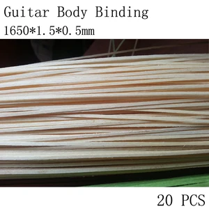 Solid Wood Guitar Body Binding, Decorative Line, Various Colors, Top Board, 20 Pcs 10 Main Sales Body Guitar - №9