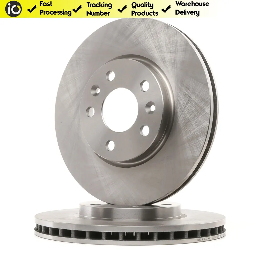 Brake Discs SET OF 2 Pieces Front for  Megane 4 Talisman 402062000R Fast Shipment From Warehouse