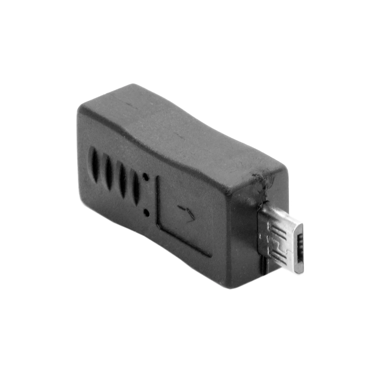 

Chenyang Micro USB 5Pin Male to Mini Female USB Data Charge Adapter Mini Size Converter for Tablet & Cell Phone Black