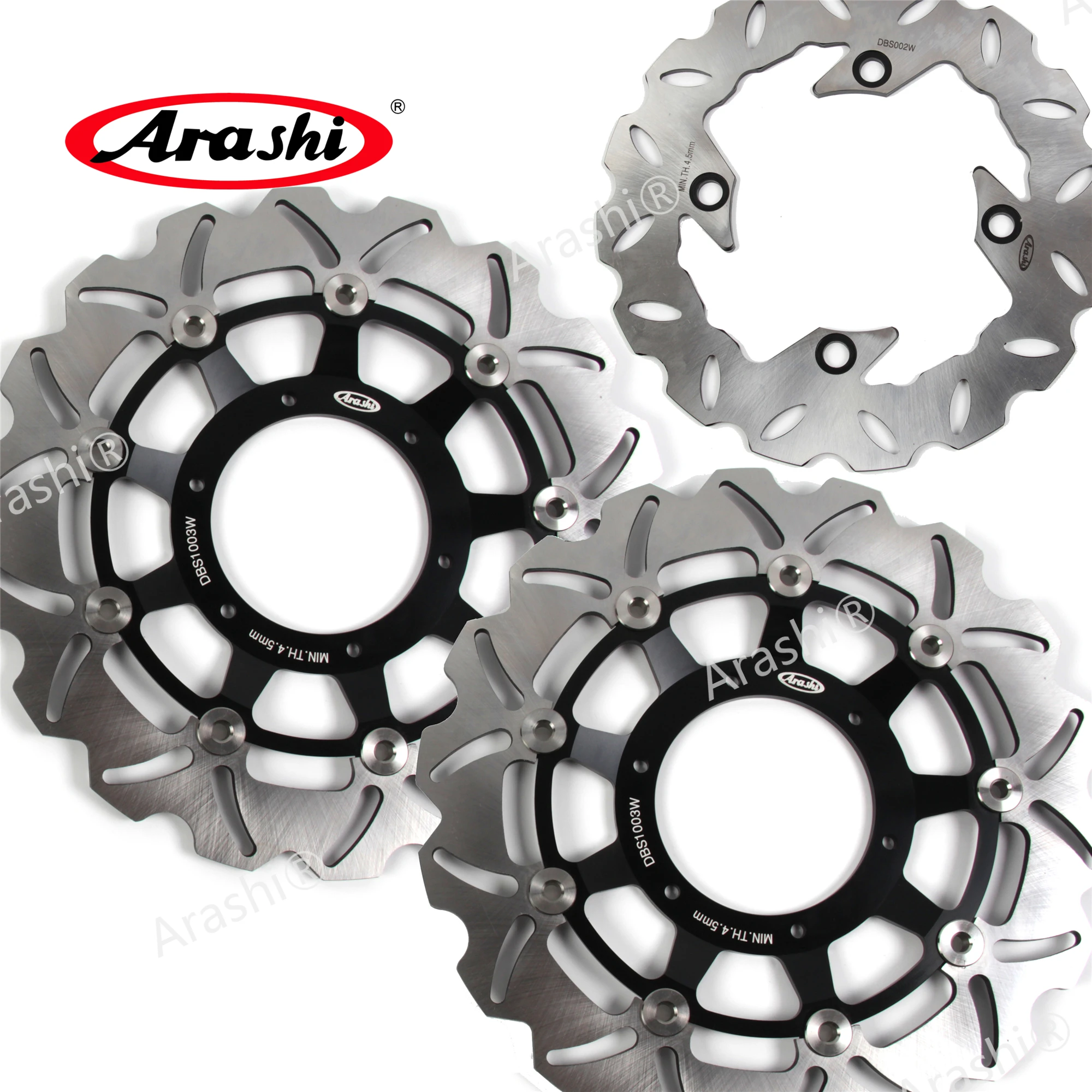 

ARASHI CBR F / SPORT 600 Brake Disc CNC Floating Front Rear Rotors For HONDA CBR600F CBR-F600 2001 2002 2003 2004 2005 2006 2007