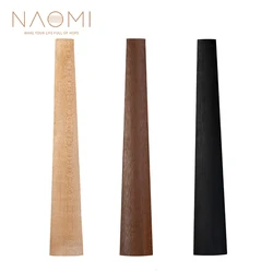 NAOMI 3Pcs/ 1 Set 4/4 Violin Fretboard Set W/ Maple Rosewood Ebony Fingerboard For DIY Violin Use Violin Parts Replacement