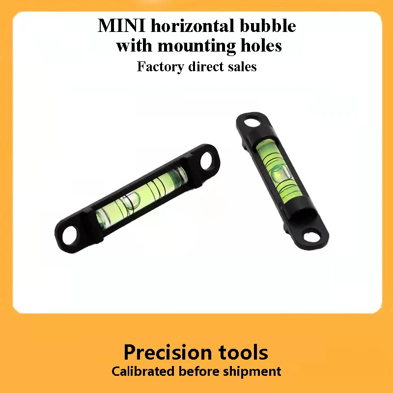 2 pcs Universal Mini Spirit Level Bubble Degree Inclinometer Liquid Level Indicator Horizontal Bullseye Blisters Level Wholesale